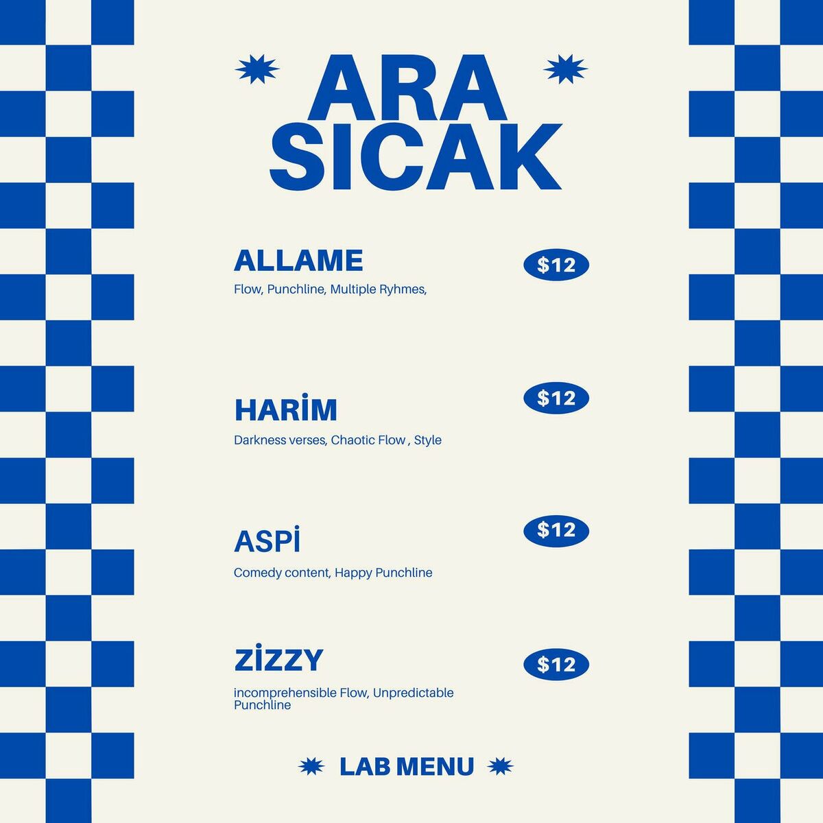 دانلود آهنگ Ara Sıcak ft Harim, Aspi, Zizzy از Allame